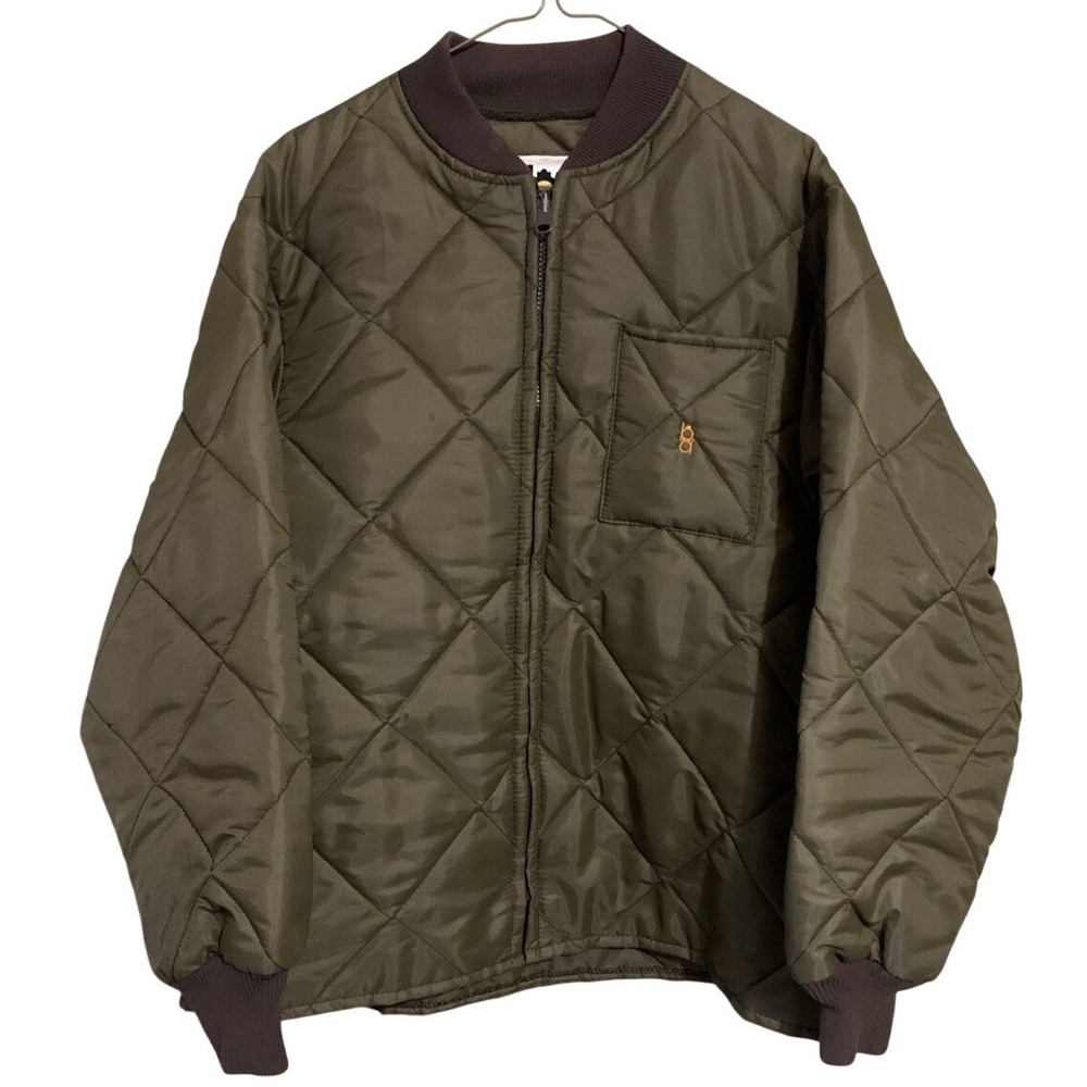 Bob‎ Allen Nylon Quilted LINER Jacket Men's M Made in USA Hunting Shooting